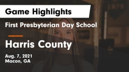 First Presbyterian Day School vs Harris County  Game Highlights - Aug. 7, 2021