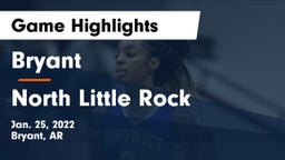 Bryant  vs North Little Rock  Game Highlights - Jan. 25, 2022