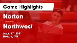 Norton  vs Northwest  Game Highlights - Sept. 27, 2021
