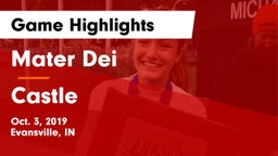 Mater Dei  vs Castle Game Highlights - Oct. 3, 2019