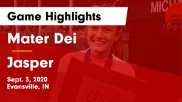 Mater Dei  vs Jasper  Game Highlights - Sept. 3, 2020