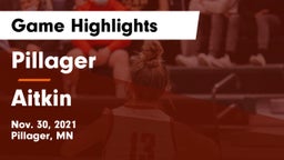 Pillager  vs Aitkin  Game Highlights - Nov. 30, 2021
