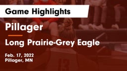 Pillager  vs Long Prairie-Grey Eagle  Game Highlights - Feb. 17, 2022