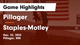 Pillager  vs Staples-Motley  Game Highlights - Dec. 22, 2023