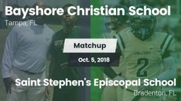 Matchup: Bayshore Christian vs. Saint Stephen's Episcopal School 2018