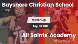 Matchup: Bayshore Christian vs. All Saints' Academy  2019
