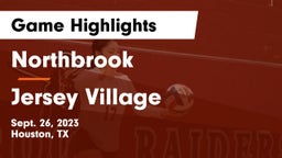 Northbrook  vs Jersey Village  Game Highlights - Sept. 26, 2023