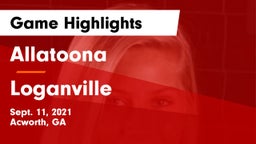 Allatoona  vs Loganville  Game Highlights - Sept. 11, 2021
