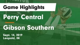 Perry Central  vs Gibson Southern  Game Highlights - Sept. 14, 2019