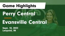 Perry Central  vs Evansville Central  Game Highlights - Sept. 10, 2022