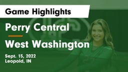Perry Central  vs West Washington Game Highlights - Sept. 15, 2022