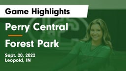 Perry Central  vs Forest Park  Game Highlights - Sept. 20, 2022