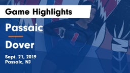 Passaic  vs Dover  Game Highlights - Sept. 21, 2019