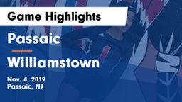 Passaic  vs Williamstown  Game Highlights - Nov. 4, 2019