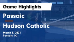 Passaic  vs Hudson Catholic  Game Highlights - March 8, 2021