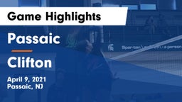 Passaic  vs Clifton  Game Highlights - April 9, 2021