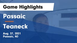 Passaic  vs Teaneck  Game Highlights - Aug. 27, 2021