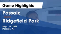 Passaic  vs Ridgefield Park  Game Highlights - Sept. 11, 2021