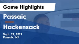 Passaic  vs Hackensack  Game Highlights - Sept. 24, 2021