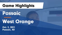 Passaic  vs West Orange  Game Highlights - Oct. 2, 2021
