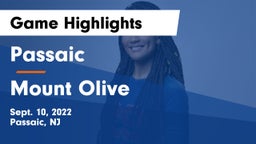Passaic  vs Mount Olive  Game Highlights - Sept. 10, 2022