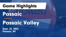 Passaic  vs Passaic Valley  Game Highlights - Sept. 23, 2022
