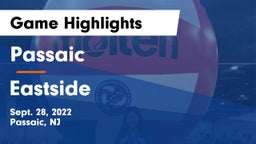 Passaic  vs Eastside  Game Highlights - Sept. 28, 2022