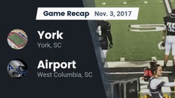 Recap: York  vs. Airport  2017