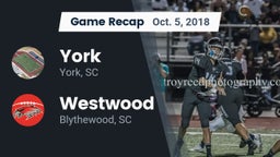Recap: York  vs. Westwood  2018
