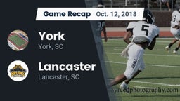 Recap: York  vs. Lancaster  2018
