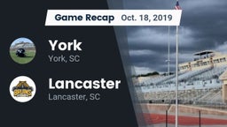 Recap: York  vs. Lancaster  2019