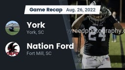 Recap: York  vs. Nation Ford  2022