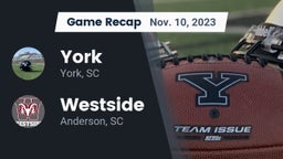 Recap: York  vs. Westside  2023