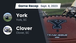 Recap: York  vs. Clover  2023
