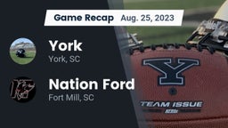 Recap: York  vs. Nation Ford  2023