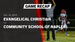 Recap: Evangelical Christian  vs. Community School of Naples 2015