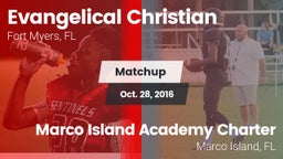 Matchup: Evangelical vs. Marco Island Academy Charter  2016