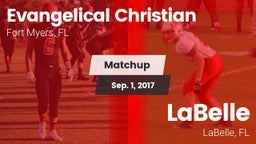 Matchup: Evangelical vs. LaBelle  2017
