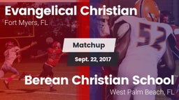 Matchup: Evangelical vs. Berean Christian School 2017