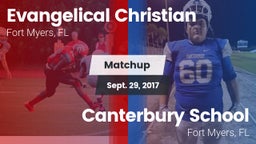 Matchup: Evangelical vs. Canterbury School 2017