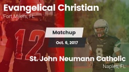 Matchup: Evangelical vs. St. John Neumann Catholic  2017