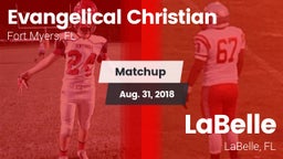 Matchup: Evangelical vs. LaBelle  2018