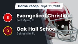 Recap: Evangelical Christian  vs. Oak Hall School 2018