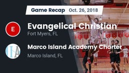 Recap: Evangelical Christian  vs. Marco Island Academy Charter  2018