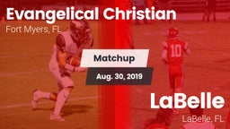 Matchup: Evangelical vs. LaBelle  2019