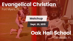 Matchup: Evangelical vs. Oak Hall School 2019