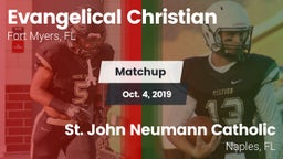 Matchup: Evangelical vs. St. John Neumann Catholic  2019