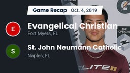 Recap: Evangelical Christian  vs. St. John Neumann Catholic  2019