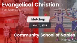 Matchup: Evangelical vs. Community School of Naples 2019