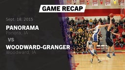 Recap: Panorama  vs. Woodward-Granger  2015